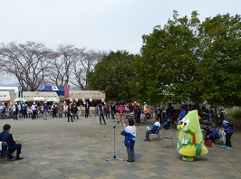 写真:ふっさ桜まつり開会式