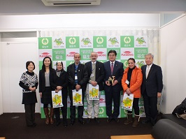 写真:モロッコ国ディズニット市視察団来訪