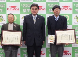 写真：東京都スポーツ功労賞受賞報告