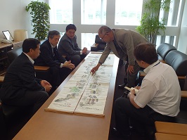 写真:「宿橋通り家並絵図」