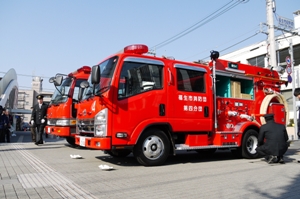 写真:ポンプ車新車両