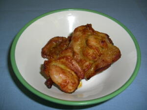 写真：鶏肉のカレー焼