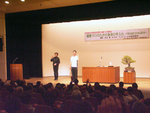 写真:健康づくり講演会