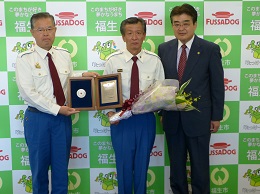 写真:都民の消防官受賞報告