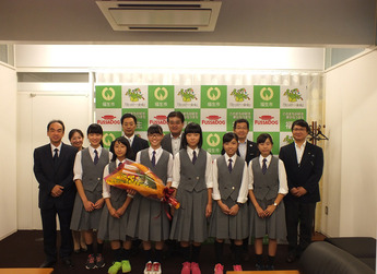写真：福生第二中学校吹奏楽部東日本学校吹奏楽大会出場報告
