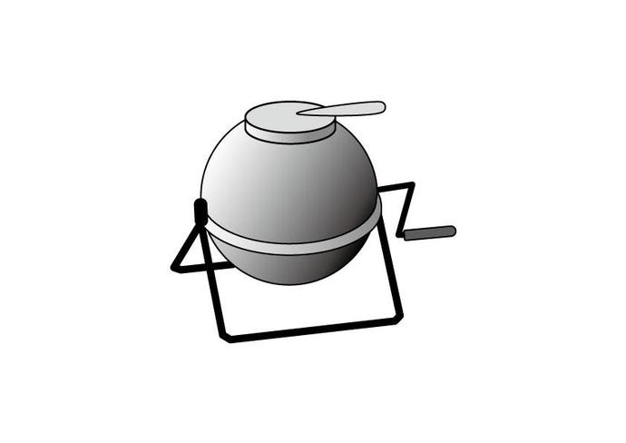 画像:手回し洗濯機