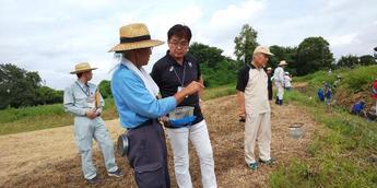 写真:熊川分水たんけん隊(片倉跡地)
