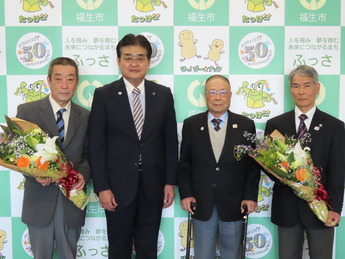 写真:東京都スポーツ功労賞受賞報告