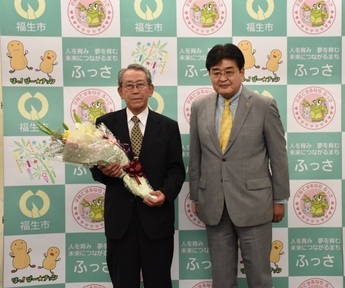 写真:人権擁護委員瑞宝双光章受章報告