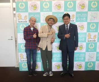画像:民謡クルセイダーズ来訪