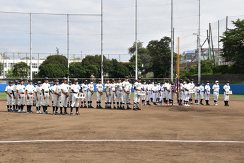 画像:東京少年野球福生地区大会開会式
