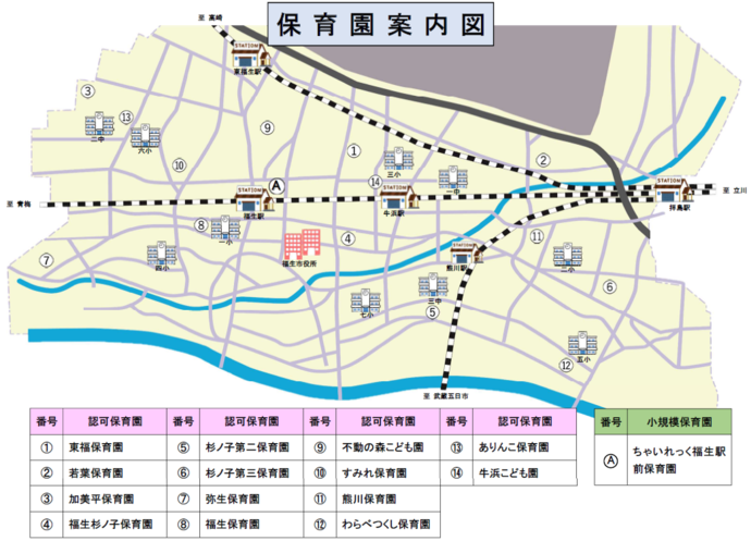 保育園案内図