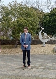写真:ふっさ桜まつり開会式