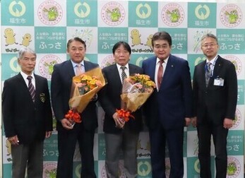 写真:東京都スポーツ功労賞受賞報告