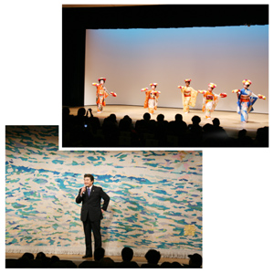 写真：福生市日本舞踊こども教室勉強発表会