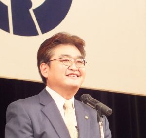 写真：敬老大会での市長