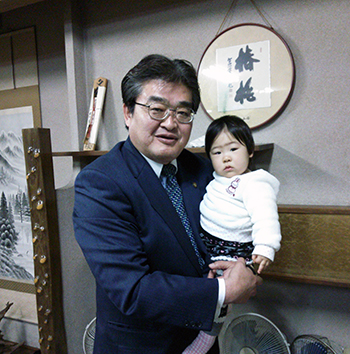 写真:ふっさっ子と市長