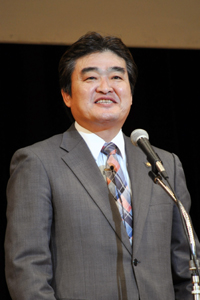 写真:敬老大会での市長