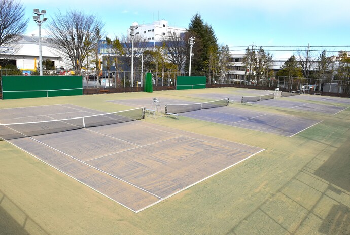 写真：武蔵野台テニスコート