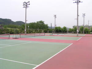 写真：市営競技場テニスコート
