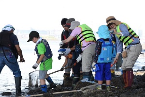 多摩川の河口干潟へ行こう