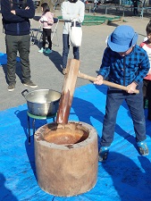 餅つき大会