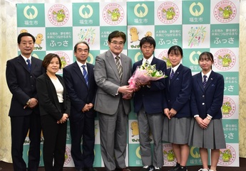 写真：福生第二中学校吹奏楽部東日本学校吹奏楽大会成績報告