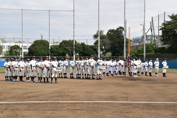 画像：東京少年野球福生地区大会開会式