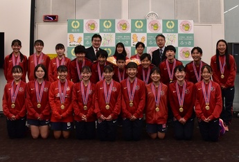 写真：「GONA」全日本U21アルティメット選手権大会優勝報告