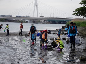 多摩川の河口干潟へ行こう